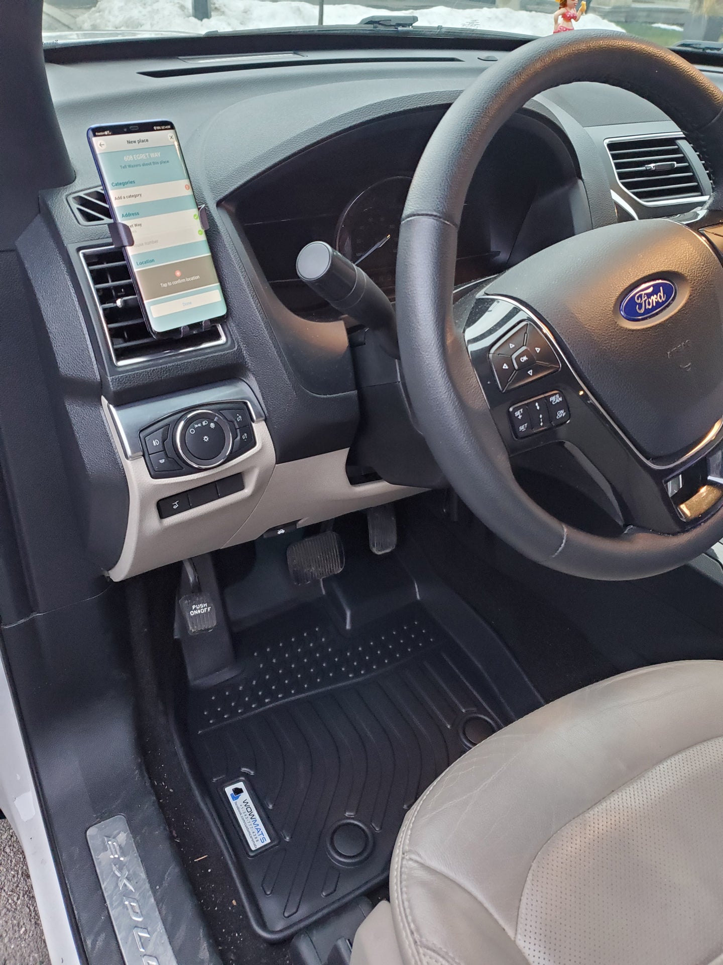 Ford Explorer  2015-2019   (Fits- 2nd row Bucket Seat model only)