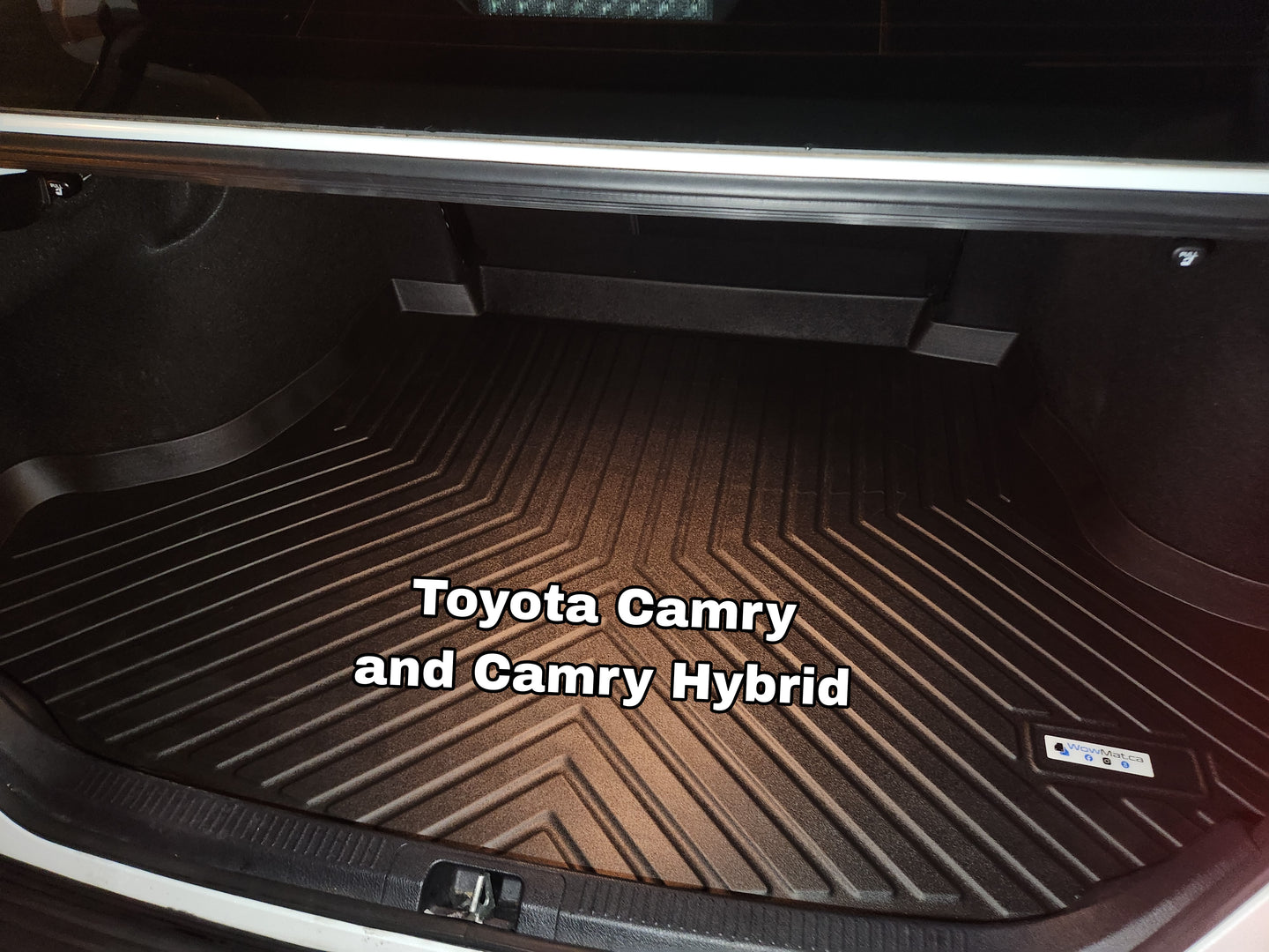 Toyota Camry and Camry Hybrid 2018-2023 Trunk Mat